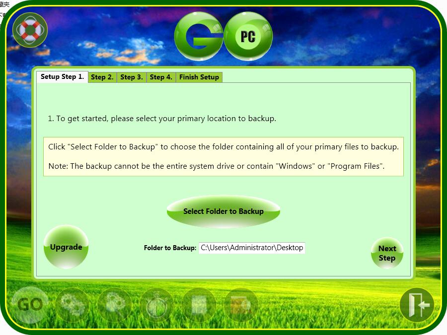 GoPC Backup