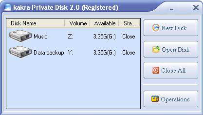 Kakra Private Disk