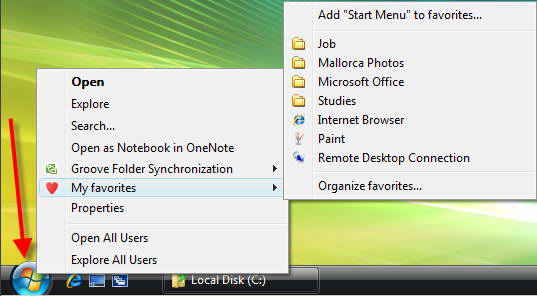 ConFavor - Context Menu Favorites