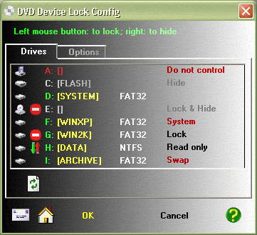 DVD Device Lock