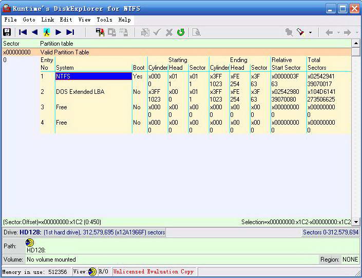 DiskExplorer for NTFS