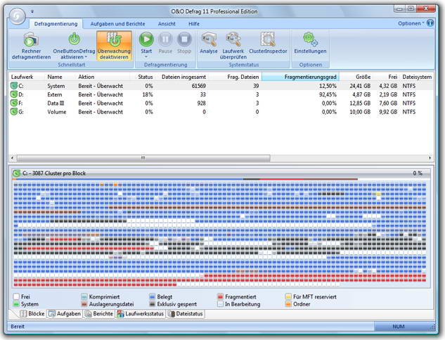 O&O Defrag Server Edition