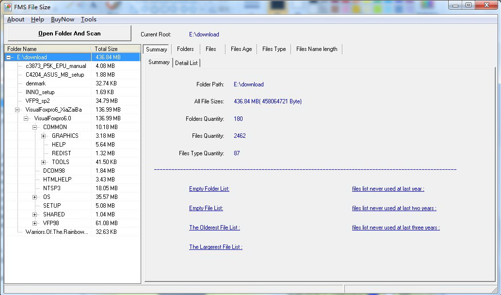 Disk Space Analyzer