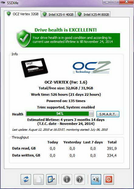 SSDLife Professional portable