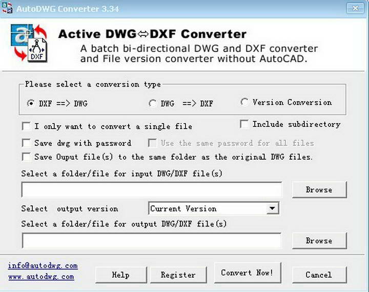 AutoDWG DWG DXF Converter