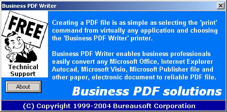 Business PDF Writer