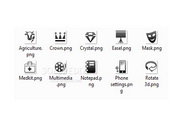 Archive Toolbar Icons