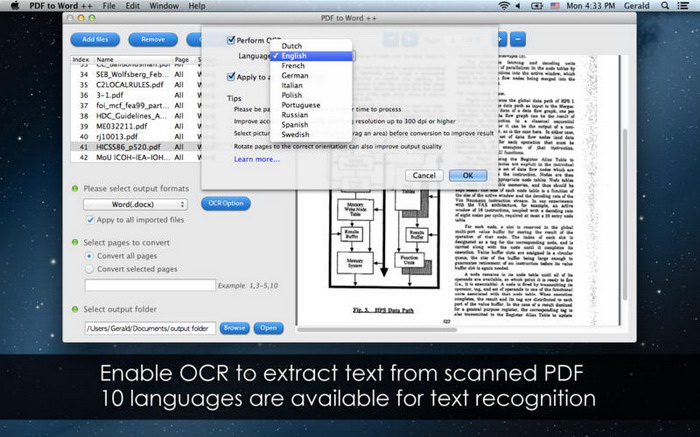 PDF Converter OCR