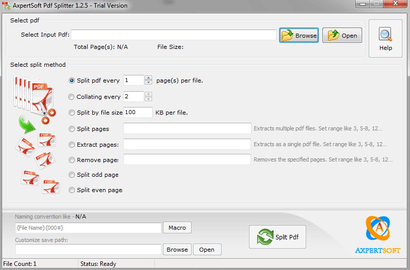 Axpertsoft PDF Splitter