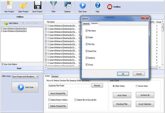 Boxoft Duplicate File Finder