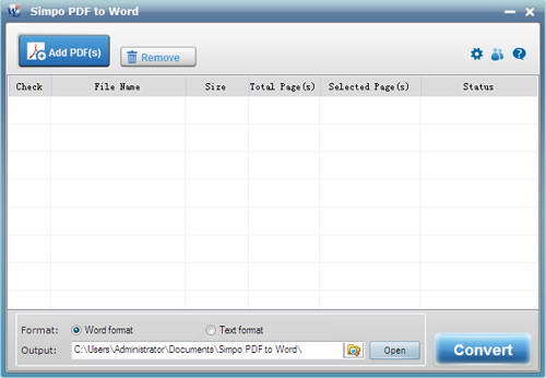 Simpo PDF to Word