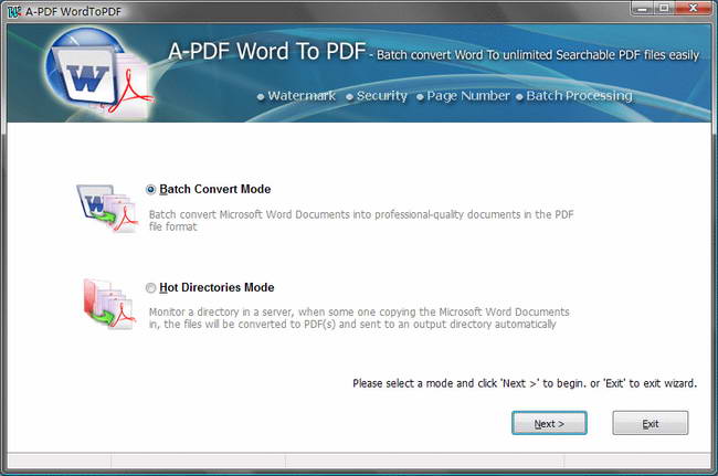 A-PDF Word to PDF