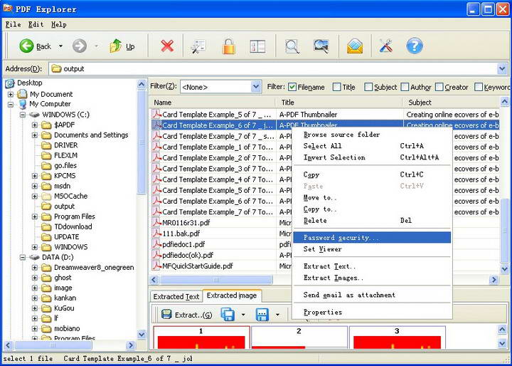 A-PDF Explorer