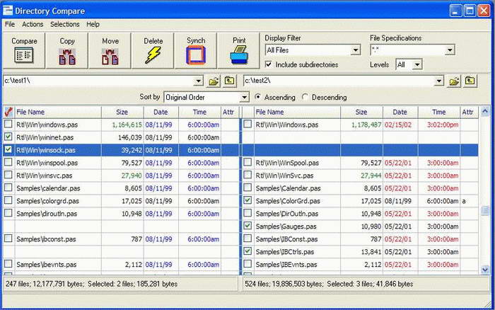 Directory Compare