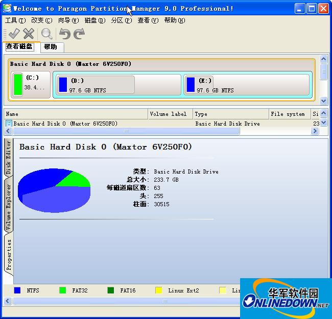 Powerquest Partition Magic(PQ硬盘分区魔术师)