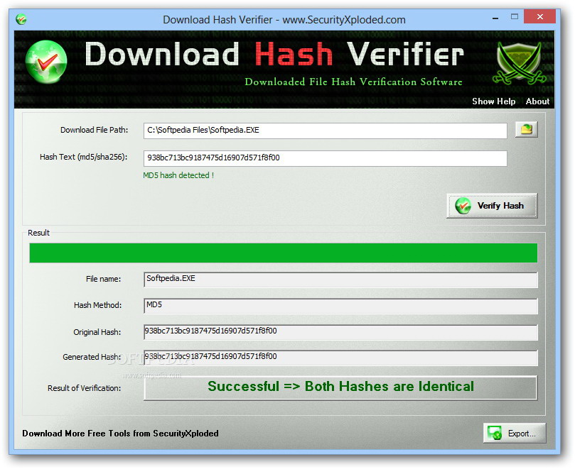 Download Hash Verifier