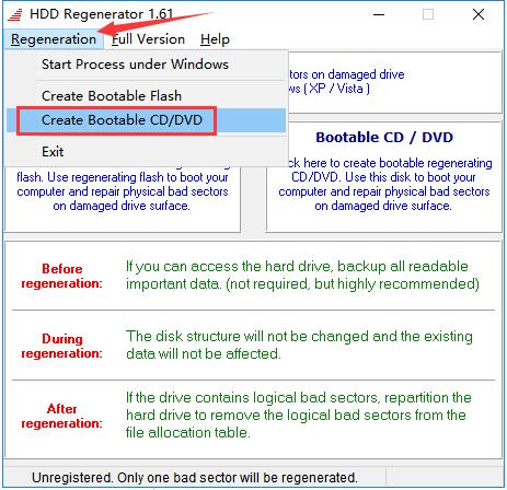 HDD Regenerator Shell