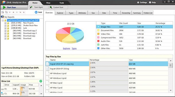 Disk Analyzer Pro