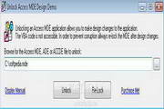 Unlock Access MDE Design