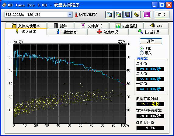 HD Tune（移动硬盘修复）