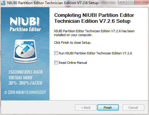 NIUBI Partition Editor