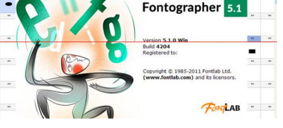 字体设计软件(fontographer)