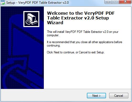 VeryPDF  PDF Table Extractor