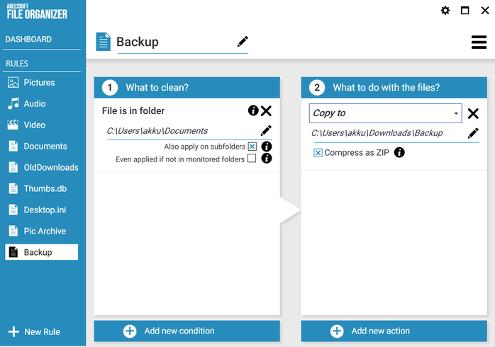 Abelssoft File Organizer