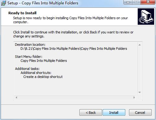 Copy Files Into Multiple Folders