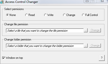 Access Control Changer