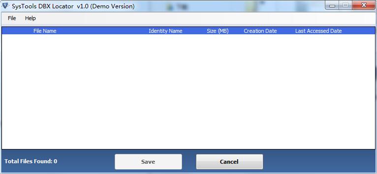 SysTools DBX Locator