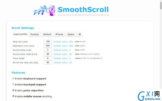 Smoothscroll