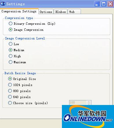 BluBox图片高压缩软件