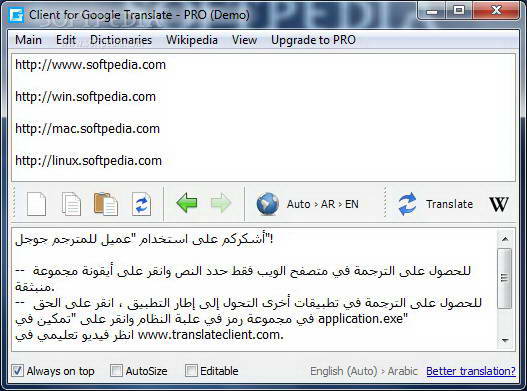 Google Translate Client  Portable