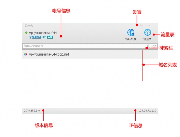 花生壳动态域名解析(内网版)