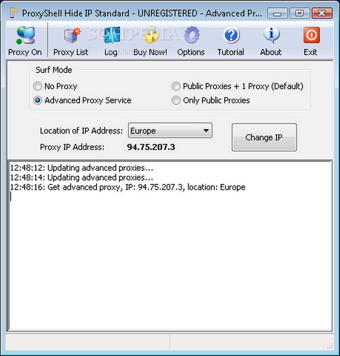 ProxyShell Hide IP