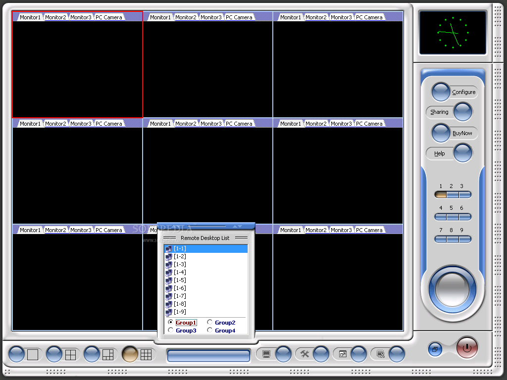 Multi-Webcam Cast