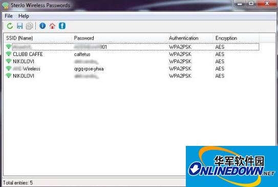 无线密码查看器(SterJo Wireless Passwords)
