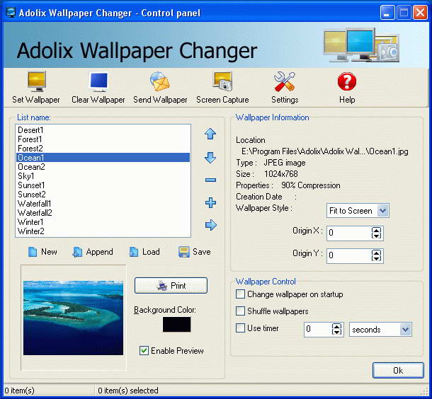 Adolix Wallpaper Changer