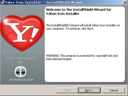 Yahoo Desktop Icon Installer