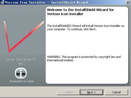 Verizon Desktop Icon Installer