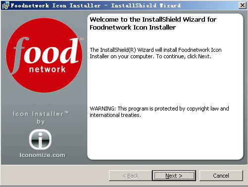 Foodnetwork Desktop Icon Installer