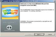 Coupons Desktop Icon Installer