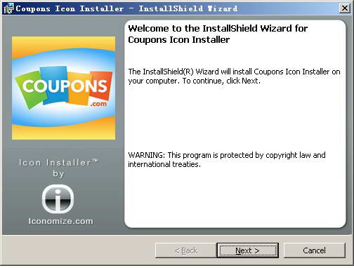 Coupons Desktop Icon Installer