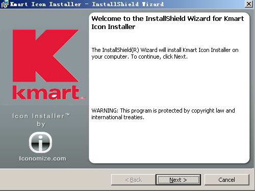 Kmart Desktop Icon Installer