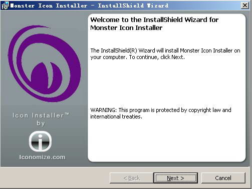 Monster Desktop Icon Installer