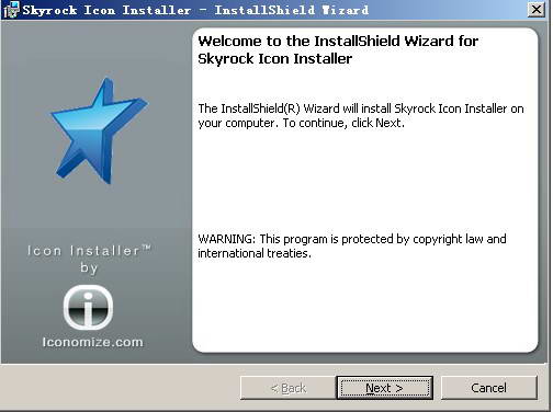 Skyrock Desktop Icon Installer