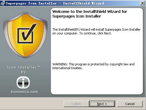 Superpages Desktop Icon Installer