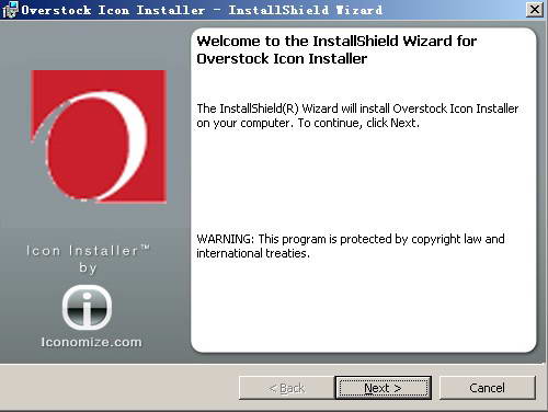 Overstock Desktop Icon Installer