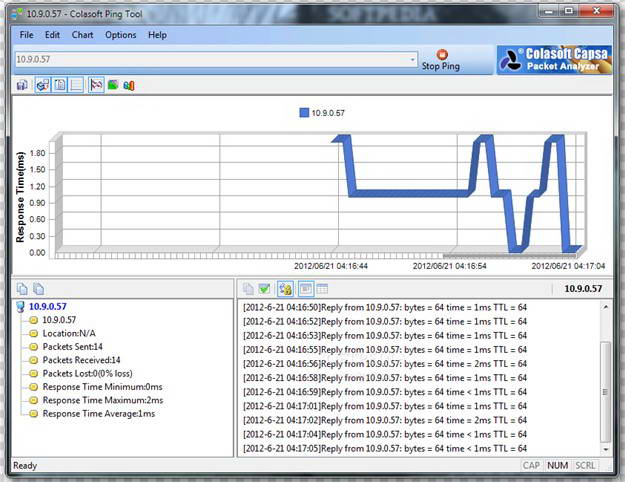 Colasoft Ping Tool